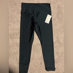 Athleta Elation Sheen Leggings (green) NWT